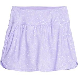PUMA Women's PWRMESH Plumeria Light Purple Golf Skirt Skort, XL